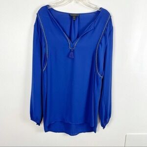 J. CREW TASSEL BLOUSE